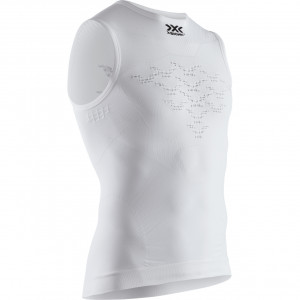 Футболка мужская X-Bionic Energizer MK3 LT Singlet Arctic White/Dolomite Grey W008 