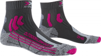 Носки женские X-Socks Trek Outdoor Low Cut Wmn Socks Anthracite/Fuchsia