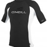 Гидромайка мужская короткий рукав O'Neill Premium Skins S/S Turtleneck Rash Guard Raven/White/Raven S21 (4517 GL7) - Гидромайка мужская короткий рукав O'Neill Premium Skins S/S Turtleneck Rash Guard Raven/White/Raven S21 (4517 GL7)