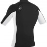 Гидромайка мужская короткий рукав O'Neill Premium Skins S/S Turtleneck Rash Guard Raven/White/Raven S21 (4517 GL7) - Гидромайка мужская короткий рукав O'Neill Premium Skins S/S Turtleneck Rash Guard Raven/White/Raven S21 (4517 GL7)