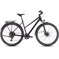 Велосипед Cube Nature One Allroad Trapeze 28" black´n´black рама: S (2025)