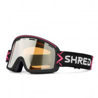 Маска Shred Monocle Bigshow black/pink - silver (2022)