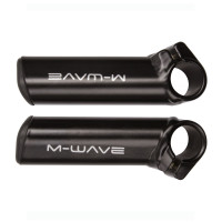 Рога M-WAVE 5-408113 алюм. прямые коротк. черн. сварные (100) Рога M-WAVE 5-408113 алюм. прямые коротк. черн. сварные (100)