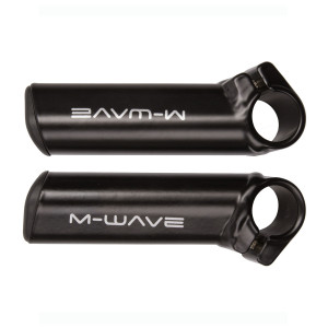 Рога M-WAVE 5-408113 алюм. прямые коротк. черн. сварные (100) Рога M-WAVE 5-408113 алюм. прямые коротк. черн. сварные (100)