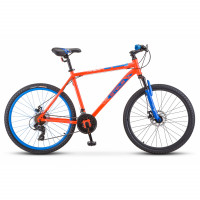 Велосипед Stels Navigator-500 MD 26" F020 (м) красный/синий рама: 20" (2025)