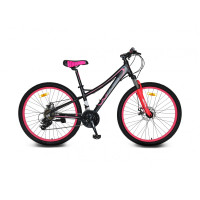 Велосипед Wind Victory 26" черный/розовый рама: 15"