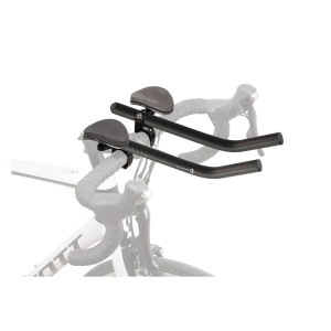 Руль/лежак M-WAVE 5-403742 TRI BAR AERO H алюм.эргон. 31,8мм с адапт. 25,4, 448г. регул. по ширине, длина 31,5см, черный Aero H 