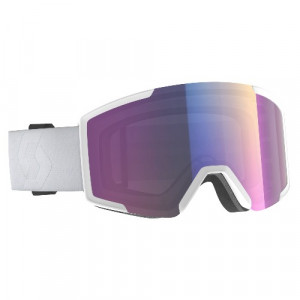 Маска Scott Shield Goggle mineral white/enhancer teal chrome 