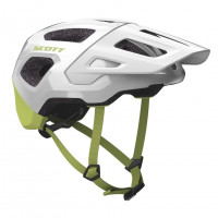 Велошлем Scott Arx Plus (CE) white/bitter yellow