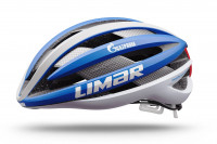 Велошлем Limar AIR PRO бело-голубой (2022)