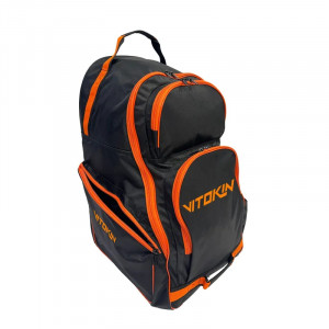 Рюкзак для экипировки без колес Vitokin 33&quot; черный с оранжевым 