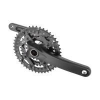 Система PROWHEEL 5-351257 пер. 9скор. полая ось CrMo. сменные звезды алюм./сталь 22/32/44зуб алюмин. шатун 170мм, Q-factor 181мм, 1087гр, BCD 104мм, черная