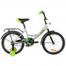 Велосипед Novatrack Vector 18" серебристый (2026) - Велосипед Novatrack Vector 18" серебристый (2026)