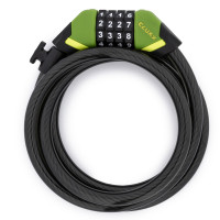 Замок велосипедный Cluxx Gardia 1250C green/black