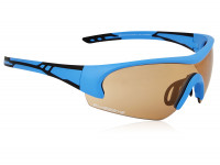 Очки Swisseye Move спортивные с регулируемыми носовыми упорами синие/оранжево-дымчатые