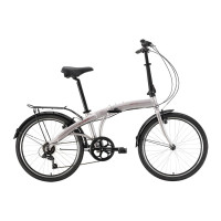 Велосипед Stark Jam 24.2 V серебристый/коричневый (2021)