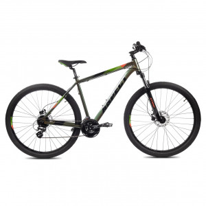 Велосипед Aspect Nickel 29&quot; зеленый/оранжевый рама: 18&quot; (2023) 