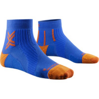 Носки X-Socks Run Perform Ankle twyce blue/orange A028
