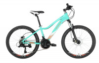 Велосипед Welt Floxy 1.0 HD 24 Mint Green рама: 13" (2022)