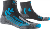 Носки женские X-Socks Trek Outdoor Low Cut Wmn Anthracite/Turquoise