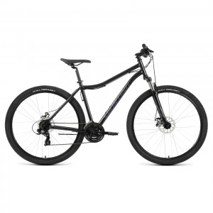Велосипед Forward Sporting 27.5 X D Courier черный рама: 18&quot; (2023) 