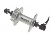 Втулка передняя SHIMANO HB-M525 DEORE, 36H, серебристая, б/уп.