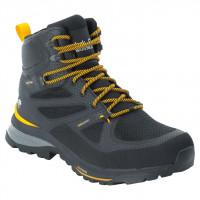 Ботинки Jack Wolfskin Force Striker Texapore Mid M Black / Burly Yellow XT (2022)