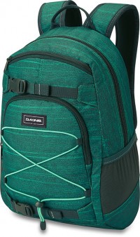 Городской рюкзак Dakine Grom 13L Greenlake (зелёный с бирюзовым)