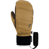 Варежки горнолыжные Reusch Highland R-Tex XT Mitten camel/dark brown