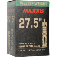 Велокамера Maxxis Welter Weight 27.5X1.75/2.4 LFVSEP48 Вело ниппель 0.8mm