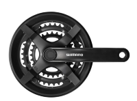 Система Shimano TY301, 170мм, Кв, 48/38/28, с защитой, черн, б/уп (2021)