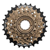 Трещотка Shimano MF-TZ500-6, 14-28T, без упаковки, без защиты AMFTZ5006428