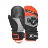 Варежки Reusch Worldcup Warrior R-Tex XT Junior Mitten black/silver/fluo red - Варежки Reusch Worldcup Warrior R-Tex XT Junior Mitten black/silver/fluo red