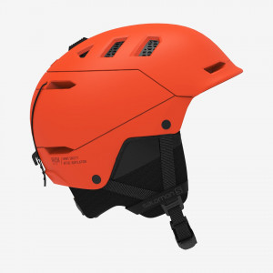 Шлем Salomon HUSK PRO Red Orange (2022) 