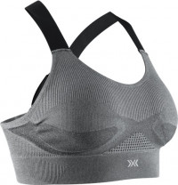 Термобелье X-Bionic топ Energizer 4.0 Victoria Sports Bra Pearl Grey Melange/Modern Camo