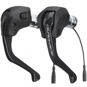 Ручка тормозная/шифтер Shimano DURA-ACE DI2, R9160, для TT руля, левый и правый, 2x11 скорости 