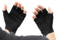 Перчатки CUBE Performance с короткими пальцами, black M (8)