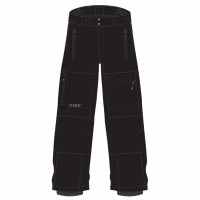 Брюки Vist Cosmic Hero Freeride Pants Gender Neutral RUS SKI TEAM black 999999 (2025)