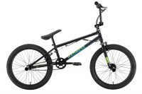 Велосипед Stark Madness BMX 2 черный/зеленый (2022)