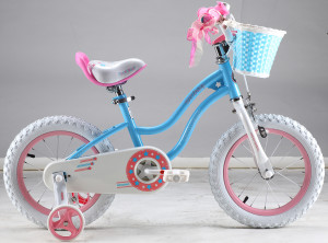 Велосипед Royal Baby Stargirl Steel 12&quot; голубой (2021) 