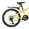Велосипед Novatrack Pointer 6 20" желтый (2026) - Велосипед Novatrack Pointer 6 20" желтый (2026)