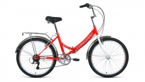 Велосипед Forward Valencia 24 2.0 красный/серый (2021) 