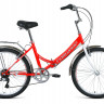 Велосипед Forward Valencia 24 2.0 красный/серый (2021) - Велосипед Forward Valencia 24 2.0 красный/серый (2021)