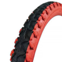 Велопокрышка STELS XR-109 BrainY 20"x2.125" с красной полосой