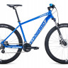 Велосипед Forward APACHE 29 X синий/серебристый (2021) - Велосипед Forward APACHE 29 X синий/серебристый (2021)