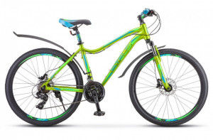Велосипед Stels Miss-6000 D 26&quot; V010 желтый/зеленый (2020) 