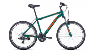 Велосипед Forward HARDI 26 X зеленый/оранжевый Рама: 18&quot; (2021) 