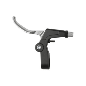 Торм. ручки M-Wave 5-361530 алюм. V-брэйк/кантилев. 3-4 пальца, серебристо-черные 