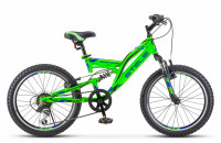 Велосипед Stels Mustang V 20" V010 зеленый (2021)