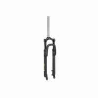 Вилка 29" 1-1"/8" ZOOM CH-386A-D60-Disc аморт. безрезьб. диск.торм., сталь черная/зелен., шток 209мм